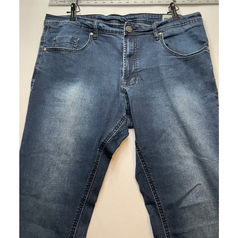 Buffalo David Bitton jeans mens 37 x 34 Axel slim stretch blue - Picture 8 of 10